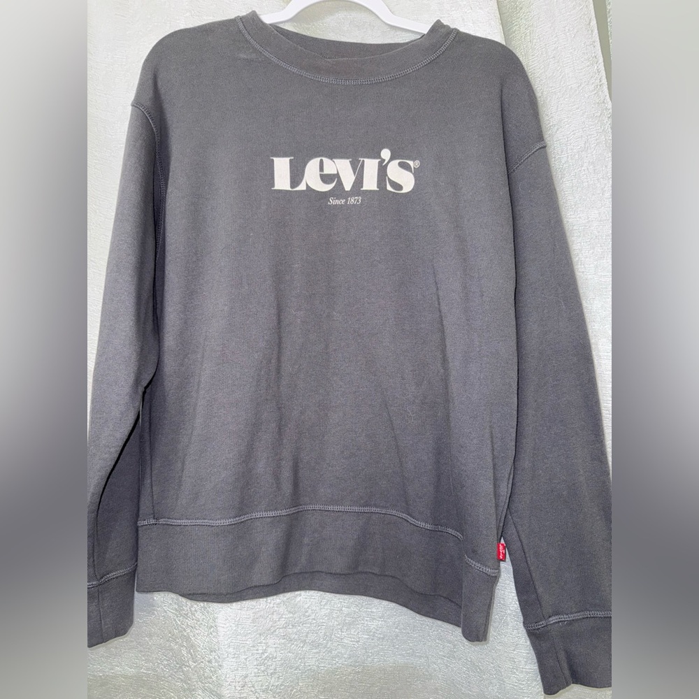 Levi's Gray Woman Crewneck